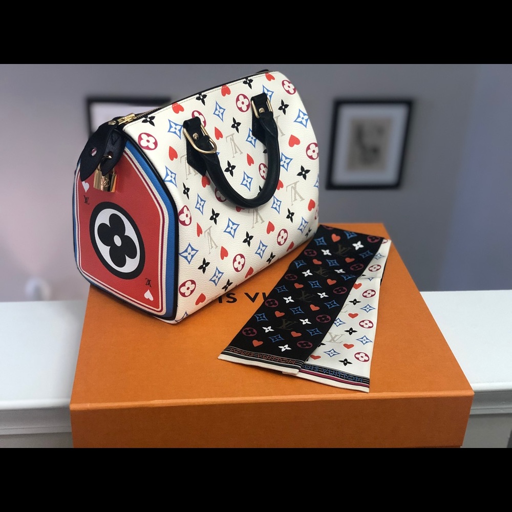 NWT Louis Vuitton Game on Speedy 25 (bandeau not included)